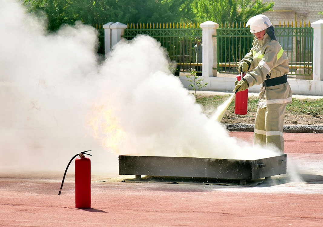 Team competitions of young firefighters were held in Turkmenabat