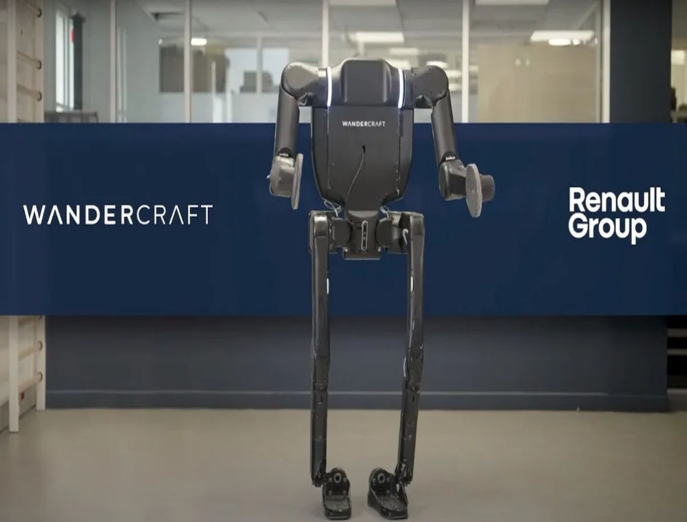 Wandercraft has created its first humanoid robot, Calvin